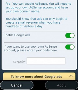 M&aacute;s leor an tr&aacute;cht, is f&eacute;idir leat airgead a dh&eacute;anamh as do shu&iacute;omh le Google Adsense